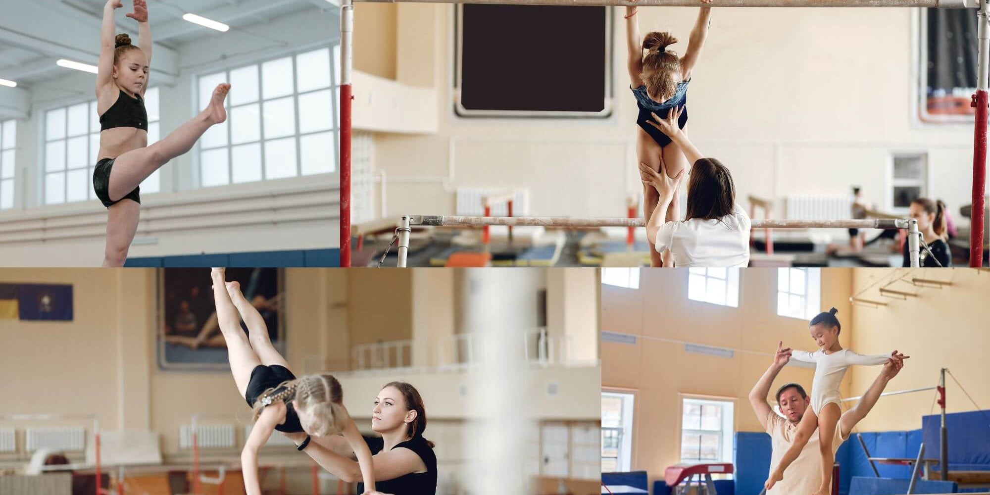 Kinder beim Turntraining – Förderung von Kraft und Koordination im Kinderturnen