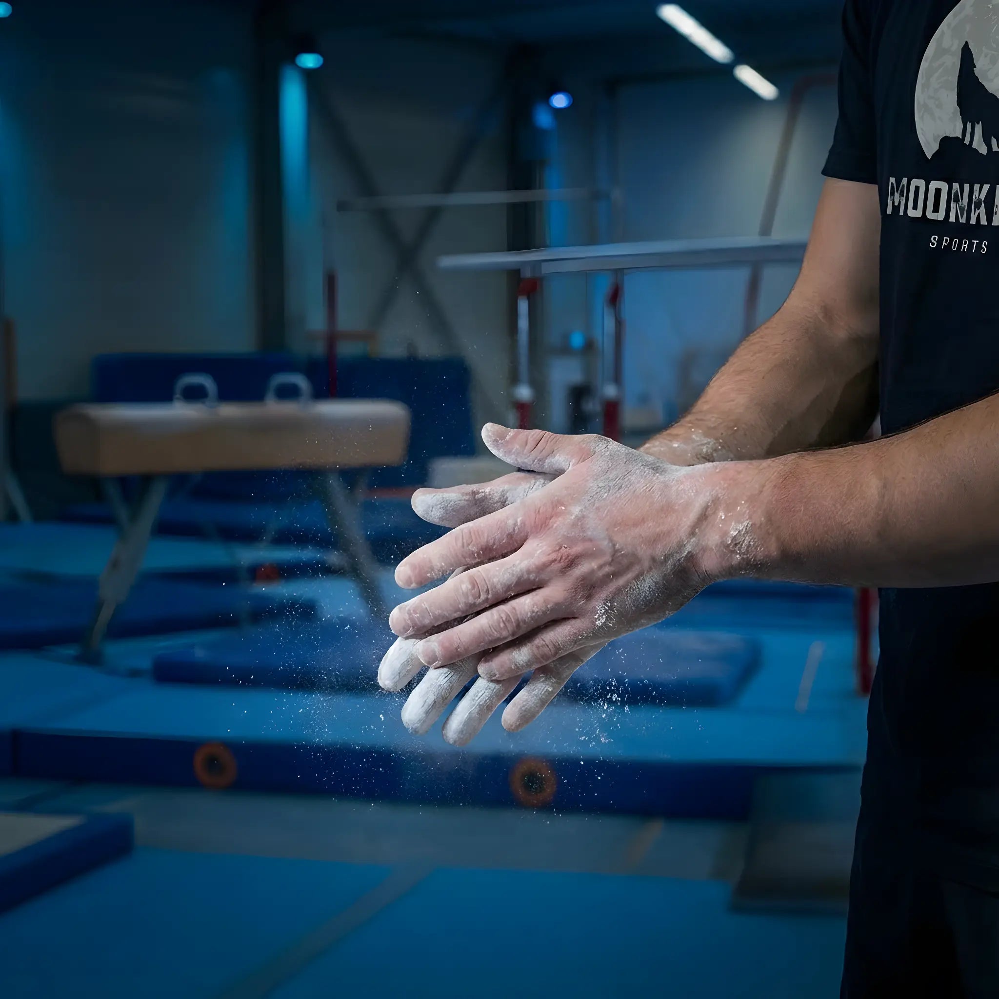 Magnesia für Turnen, Akrobatik und Gym. Jetzt bei MoonKing Sports!