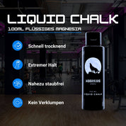 Vielseitig einsetzbares Liquid Chalk (100ml). Maximiere deinen Halt und steigere deine Leistung. Schnell trocknend, ergiebig und leicht abwaschbar.