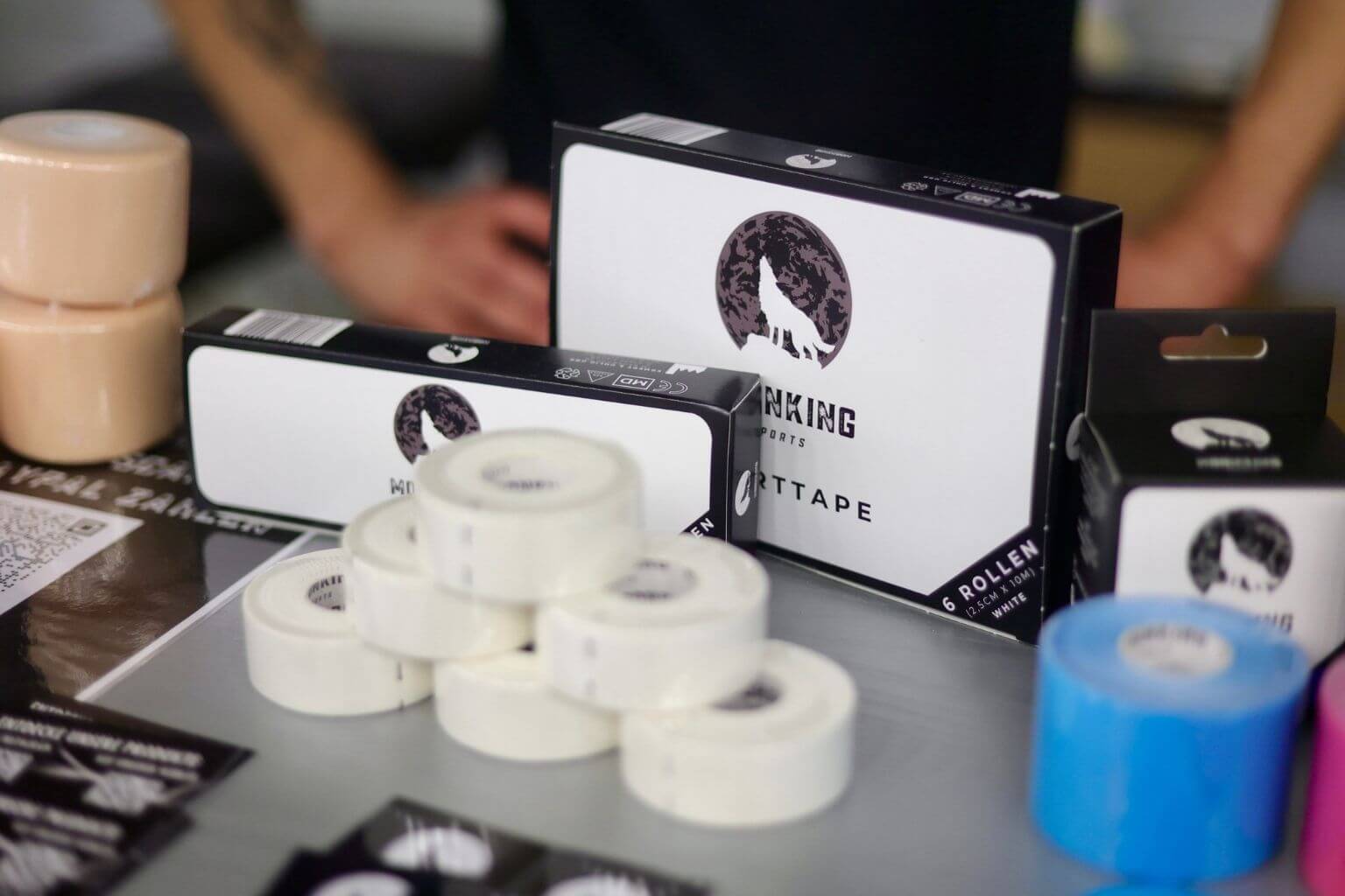 MoonKing Sports - Wolf Tape Logo