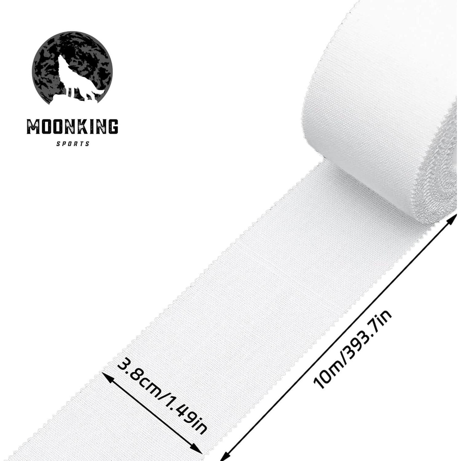 Sport Tape 3,8cm x 10m. Unelastisches Tape aus Baumwolle von MoonKing Sports.