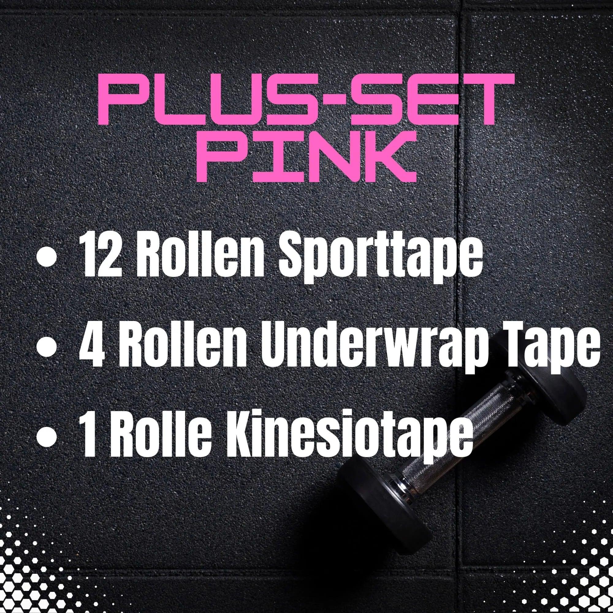 Tape Plus-Set Pink - MoonKing Sports