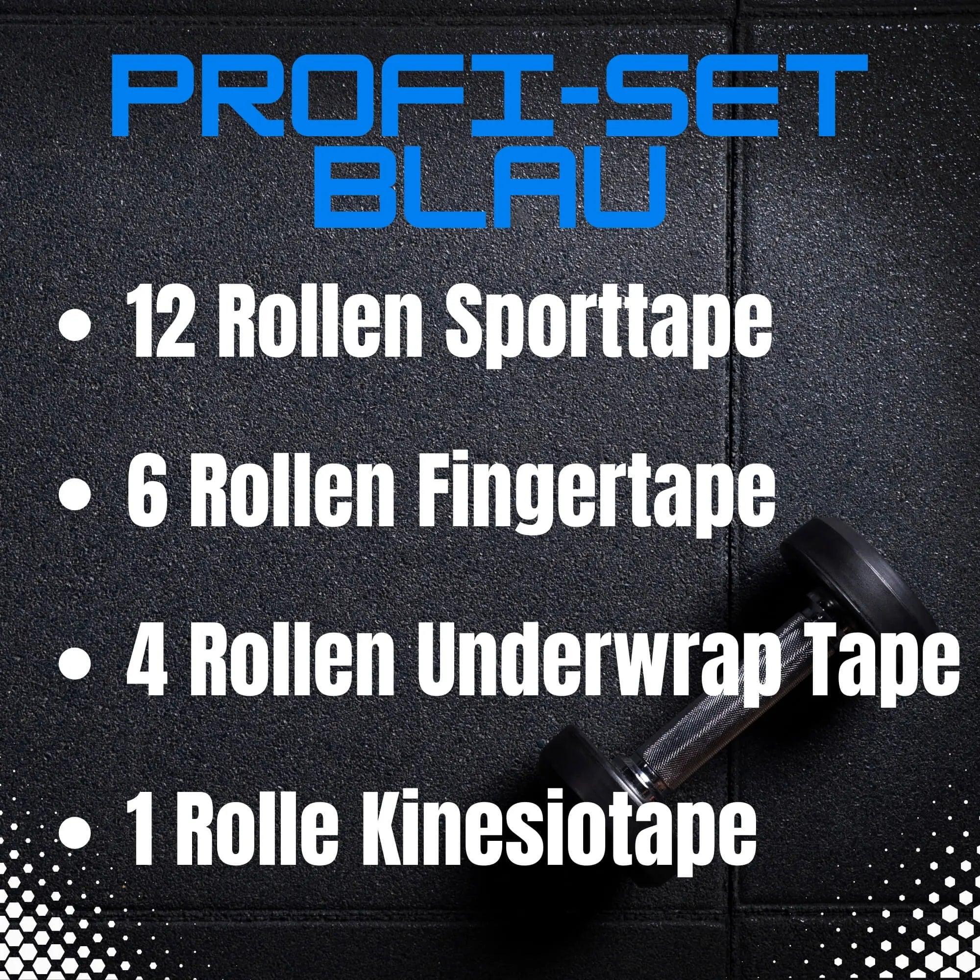 Tape Profi-Set Blau - MoonKing Sports