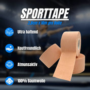 Athletic Tape von MoonKing Sports - Klebt extra stark. Jetzt kaufen!