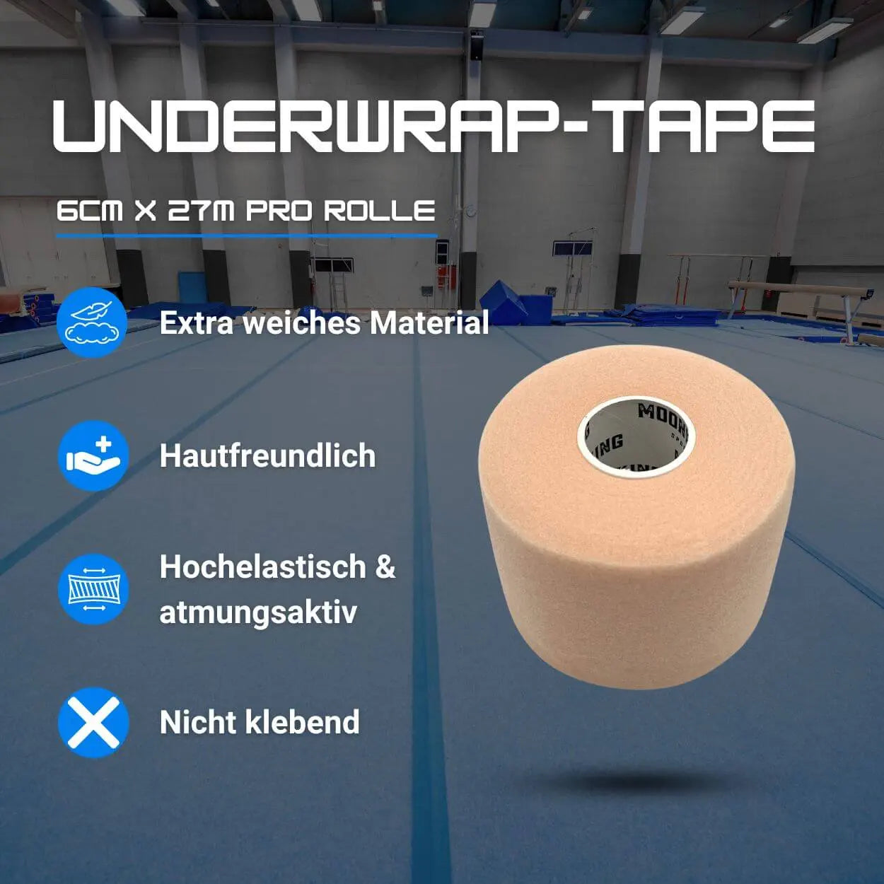 Underwrap Tape - 4er Pack - MoonKing Sports