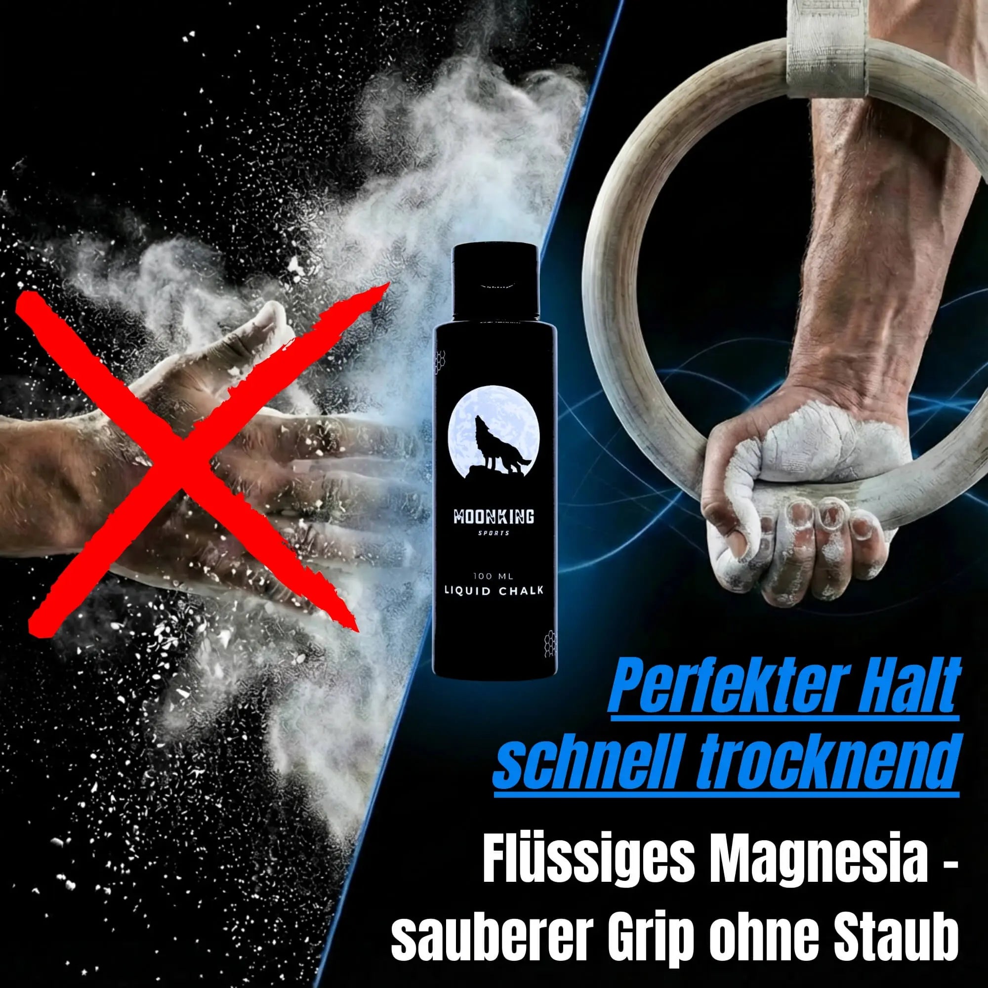 Chalk vs. Liquid Chalk 100ml von MoonKing Sports!