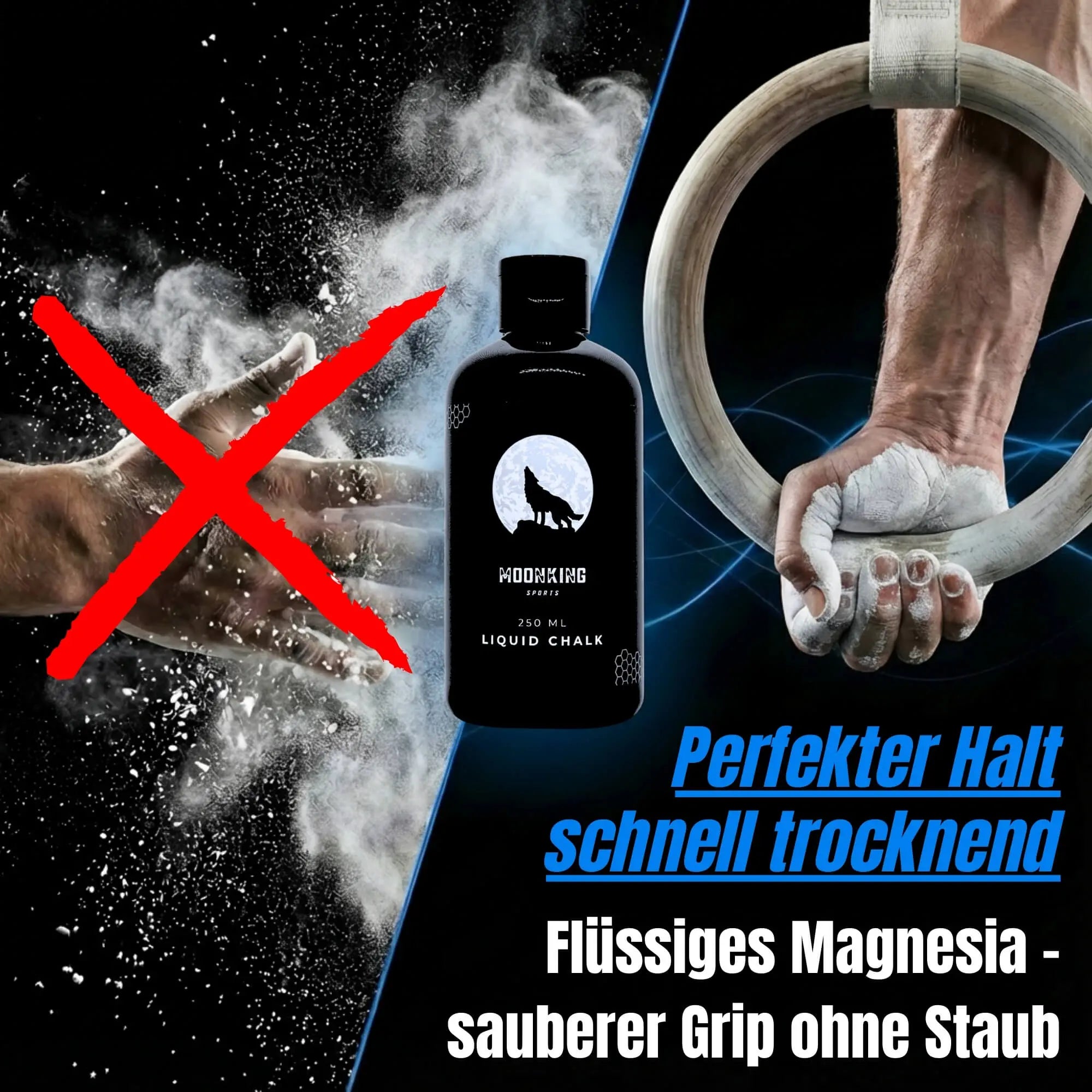 Chalk vs. Liquid Chalk 250ml von MoonKing Sports!